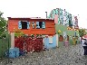 Colourful site in La Boca