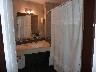 A beautiful shower curtain