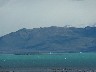 Icebergs seen driving to the glacier