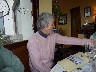 Other Jane toasting the birthday boy