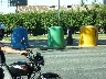 Recycle bins in town
