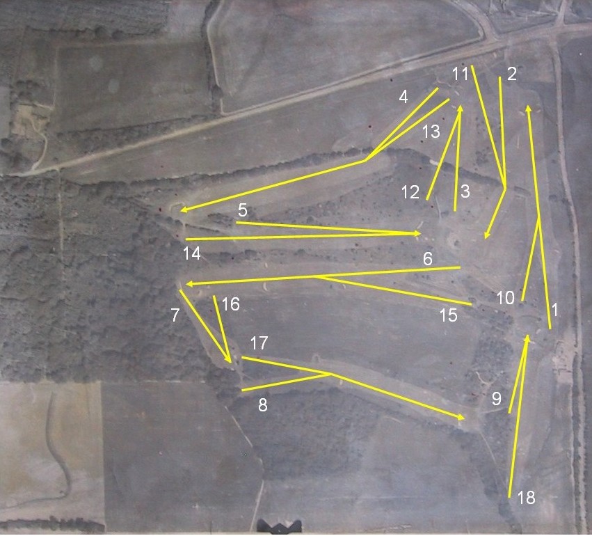 The course in late sixties