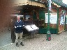 Arrival at Brading Station