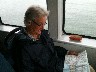 Our honorary senior citizen studies the map