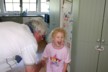 Lily Bruce and a funny man