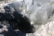 A large crater