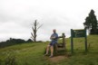 At the top of the walk