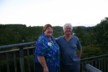 At the Huka falls with Lois