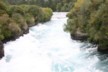 Upstream from the Huka falls