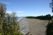 The deserted Rarangi Beach