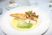 The main course at Gibbs Restaurant