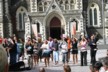 A Maori performance in Cathedral Square