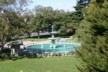 The fountain in the botanical gardens