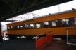 A restored train carriage