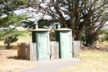 The toilets at Pukerangi