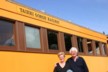 The tourists at Pukerangi