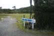 Near the entrance to the golf club