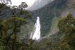 The first Doubtful Sound waterfall