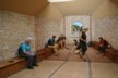 Graham waits his turn at Puzzling World
