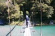 The bridge to the blue pools