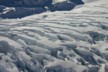 Cracks in a glacier
