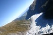 Going down the Fox Glacier