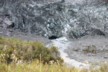 Where Cook River emerges from Fox glacier
