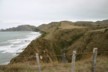 A deep gully