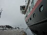 Cleaning the port hole windows