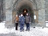 Entrance to Trondheim cathedral