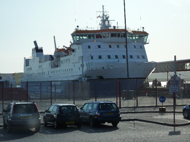 Our boat the Hrossey