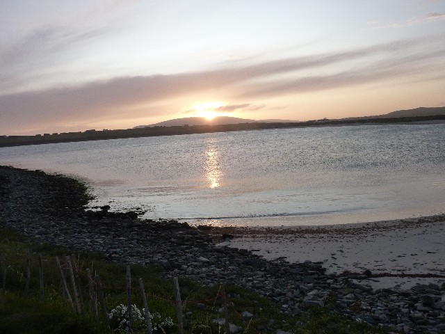 Sunset at Jarlshof