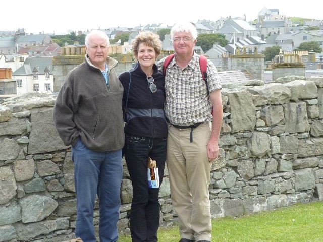 Three quarters of the team