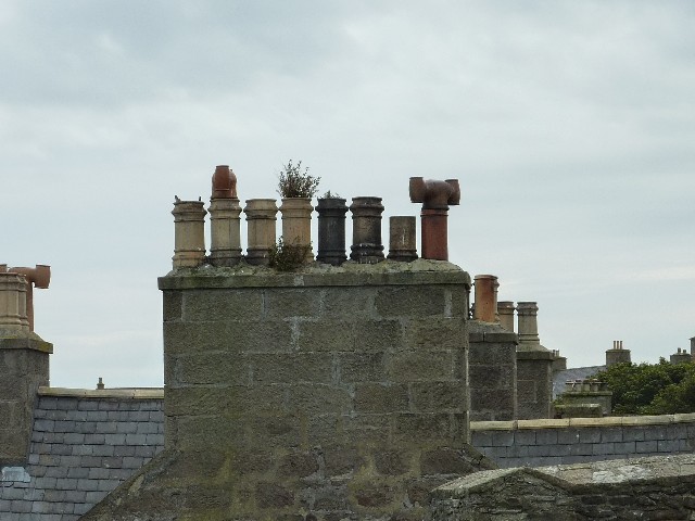 Wonderful chimneys seen from Fort