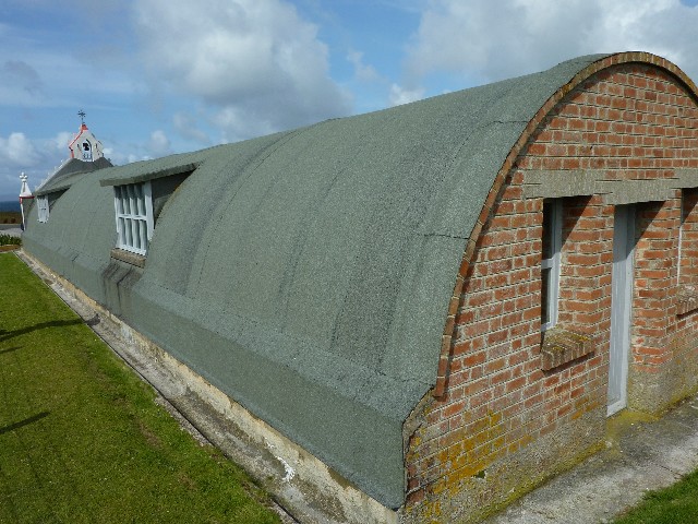 Rear view of the Italian Chapel