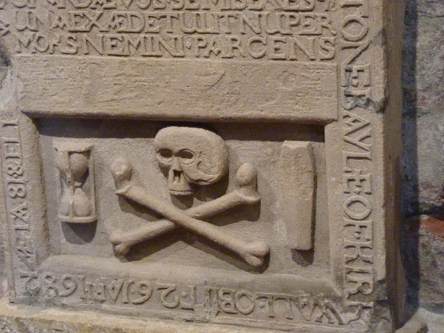 Tombs dated 1675 or thereabouts