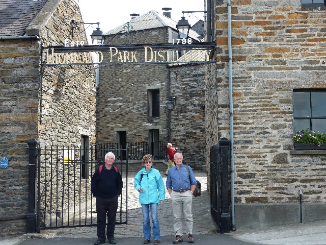 Visit to the Highland Park distillery