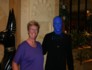 Jane with Blue Man