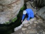 Montezumas well outlet - warm water