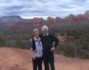 The tourists on Mushroom Rock