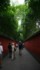 Walking to the tomb at the Wuhou temple