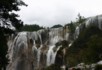 At the bottom of the Pearl Shoal waterfall