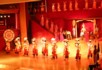 Dancing at the show with the evening meal 1
