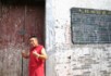 Frank at the village hall in Da Xu village