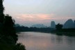 Sunset over the Li River