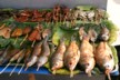 Fish ready to barbeque