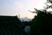 Lijiang view from hotel room