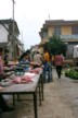 Meat stalls