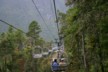 Cable car descending