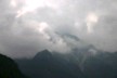 Jade mountain in cloud